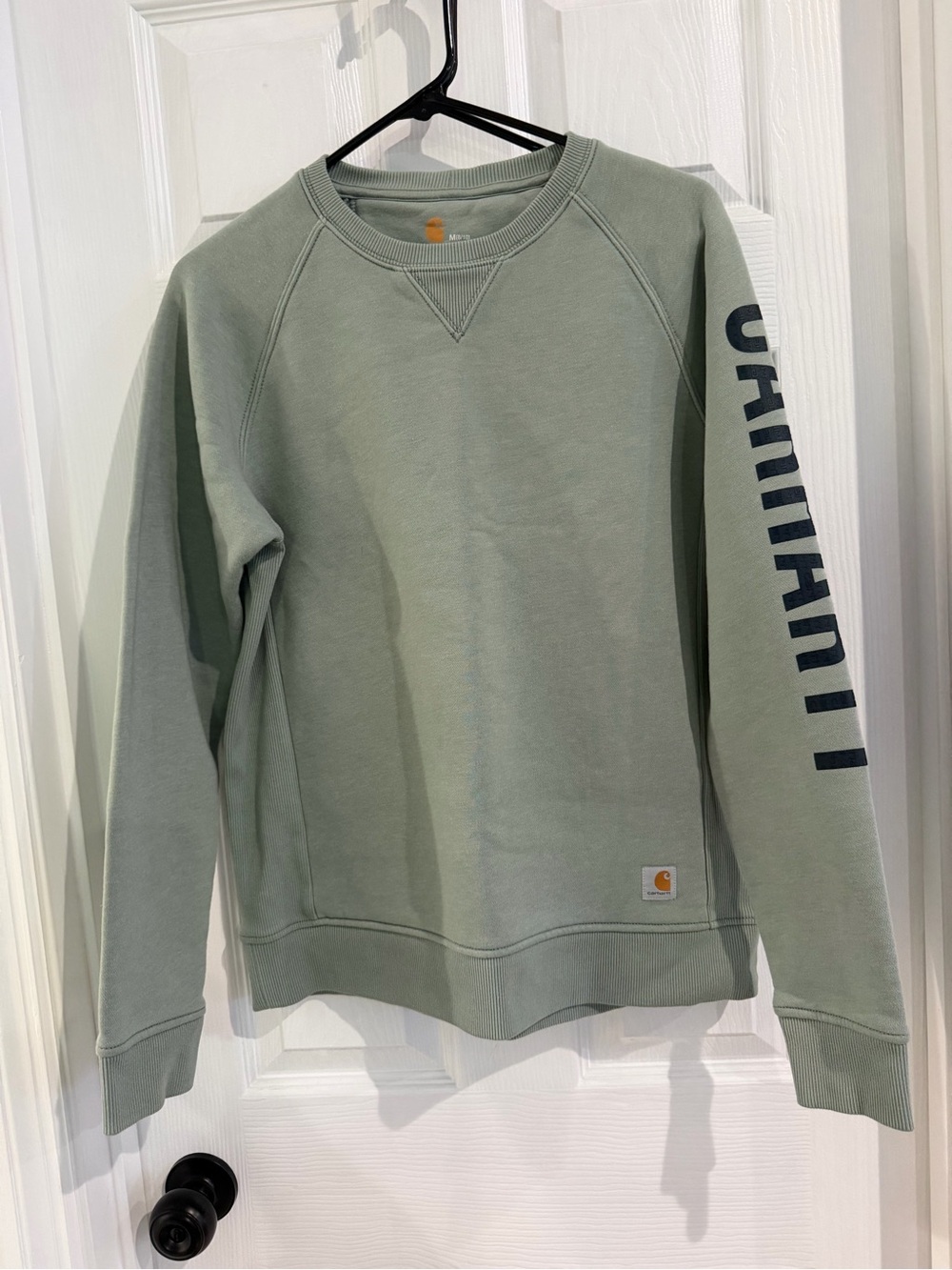Carhartt Women's Crewneck Sweatshirt in Sage